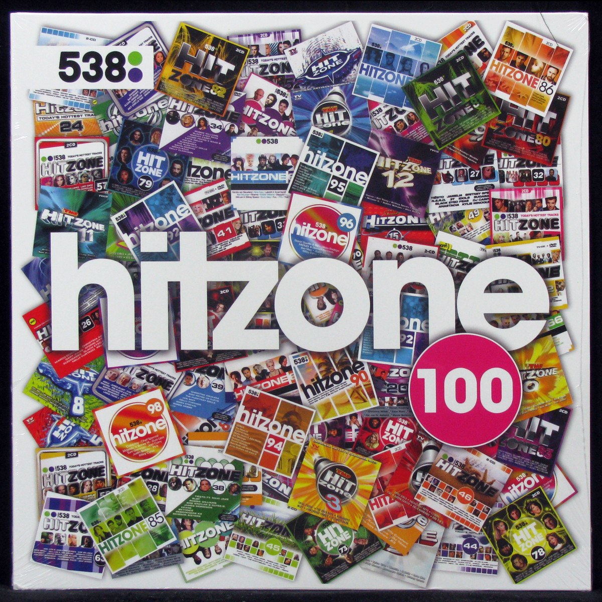 LP V/A — 538 Hitzone 100 (2LP, coloured vinyl) фото