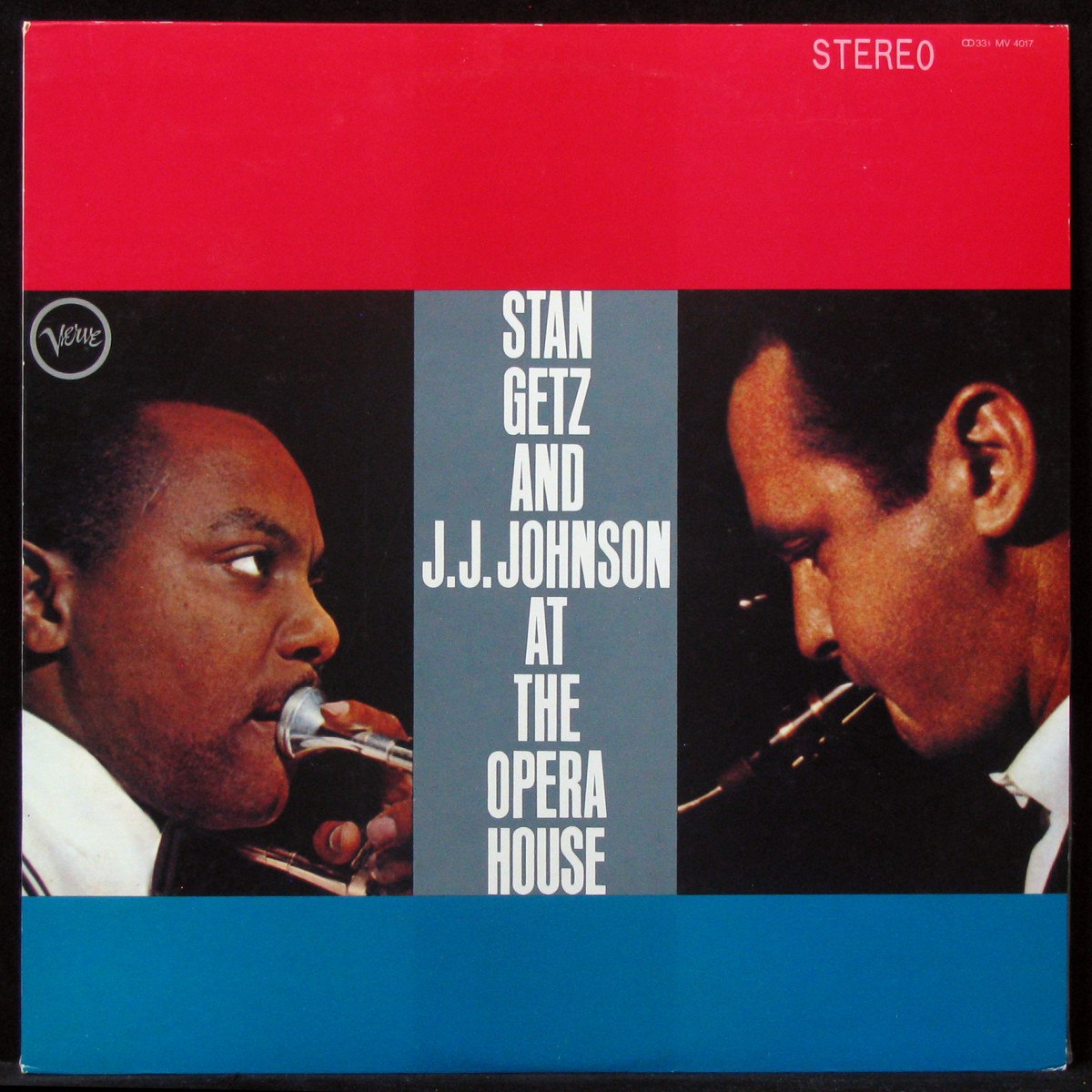 LP Stan Getz / J.J.Johnson — At The Opera House фото