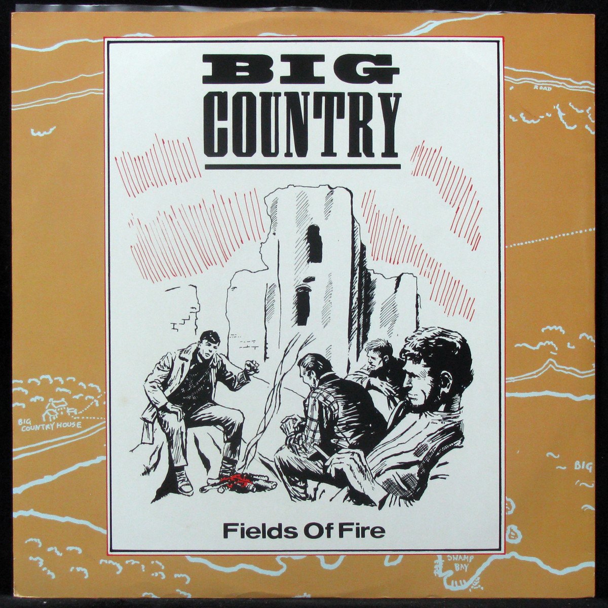 LP Big Country — Fields Of Fire (maxi) фото