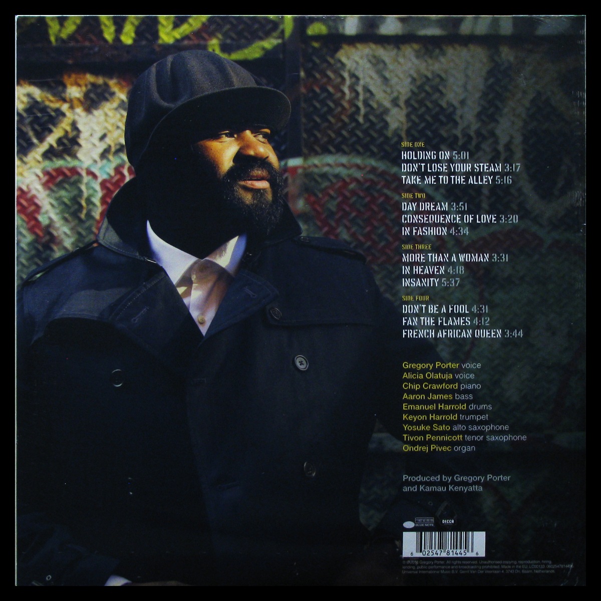 Пластинка Gregory Porter - Take Me To The Alley (2LP), 2016, SS/SS, арт.  309707