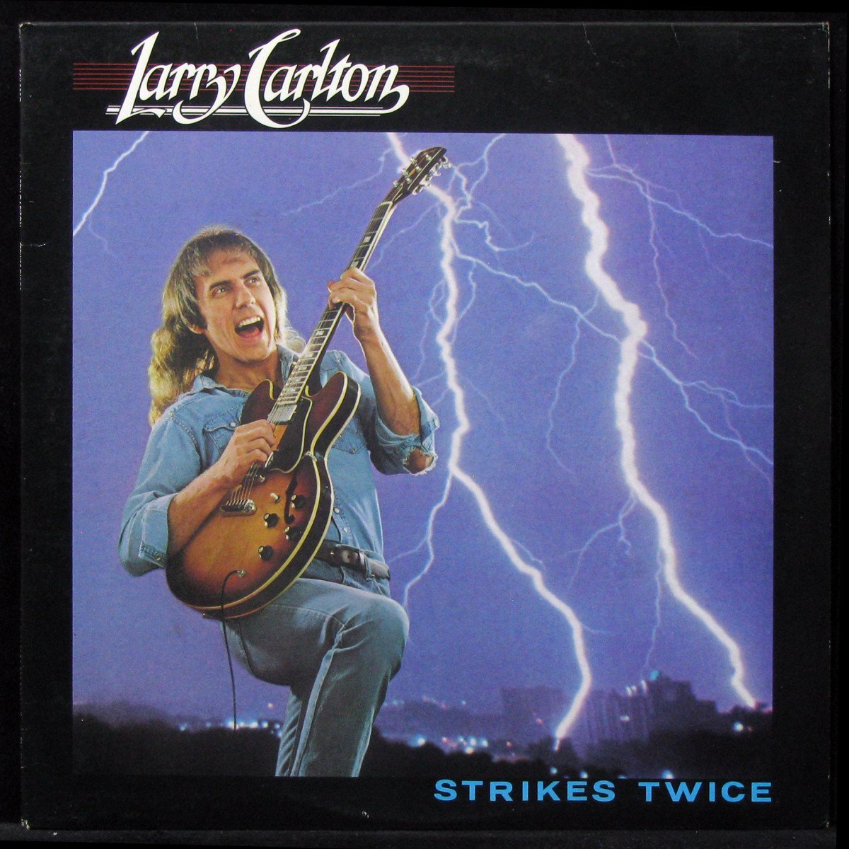 LP Larry Carlton — Strikes Twice фото