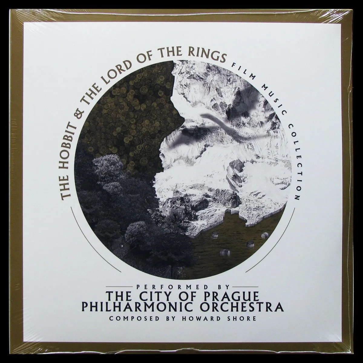 LP City Of Prague Philharmonic Orchestra — Hobbit & The Lord Of The Rings Film Music Collection (2LP) фото