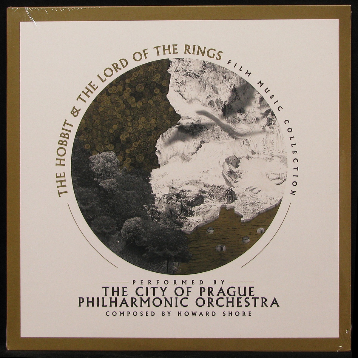 LP City Of Prague Philharmonic Orchestra — Hobbit & The Lord Of The Rings Film Music Collection (2LP) фото
