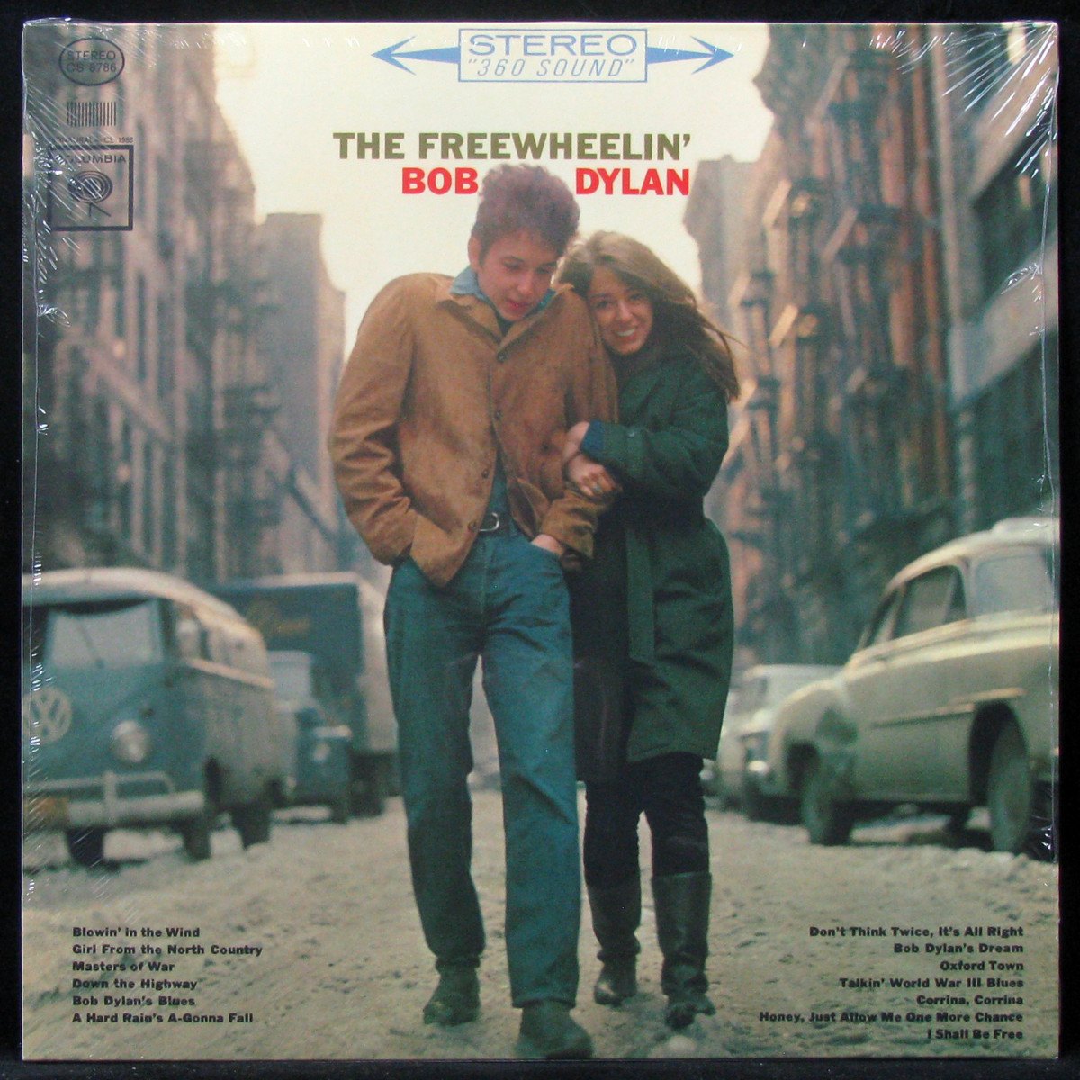 LP Bob Dylan — Freewheelin' Bob Dylan фото