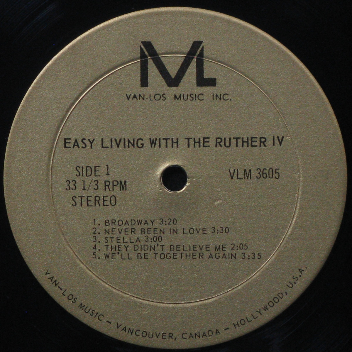 LP Ruther IV — Easy Living With The Ruther IV фото 2