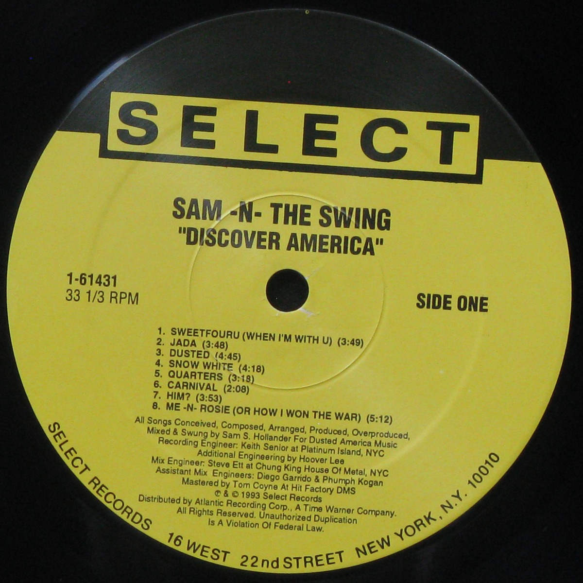 LP Sam -N- The Swing — Discover America фото 2