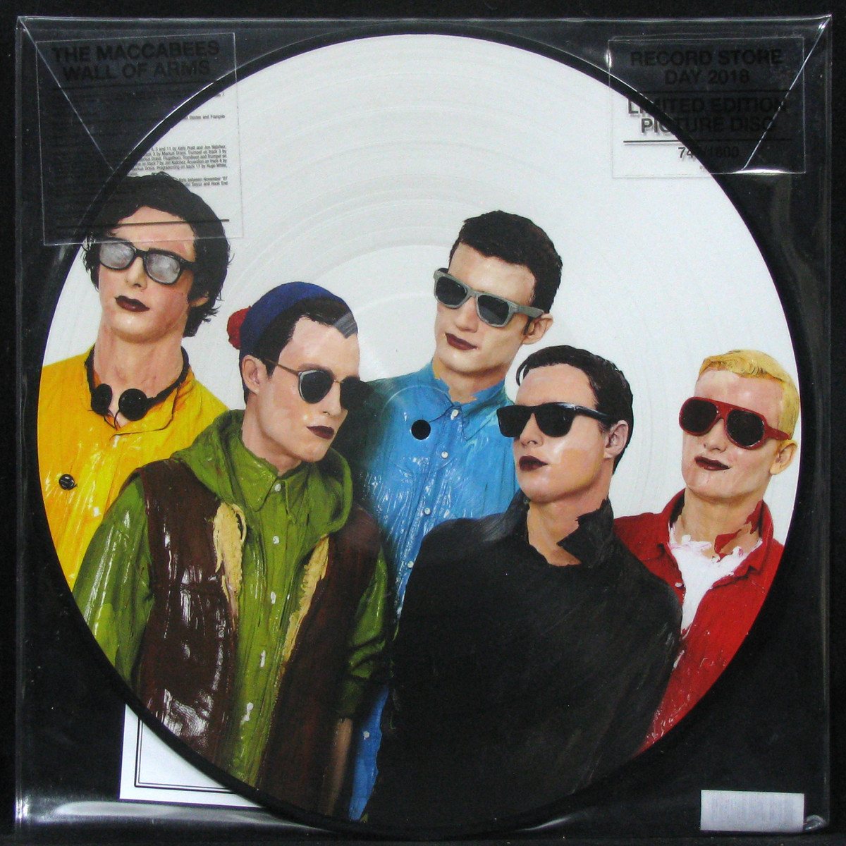 LP Maccabees — Wall Of Arms (picture disc) фото