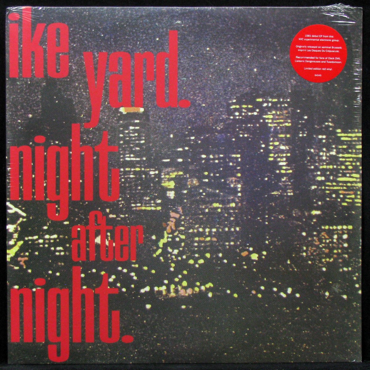 LP Ike Yard — Night After Night (coloured vinyl, EP) фото