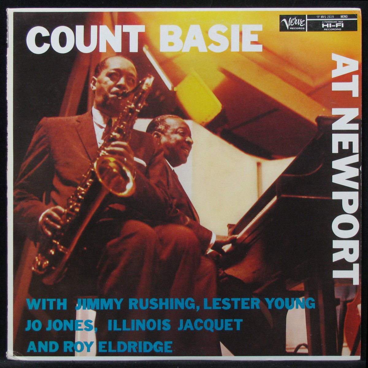 LP Count Basie — At Newport (mono) фото