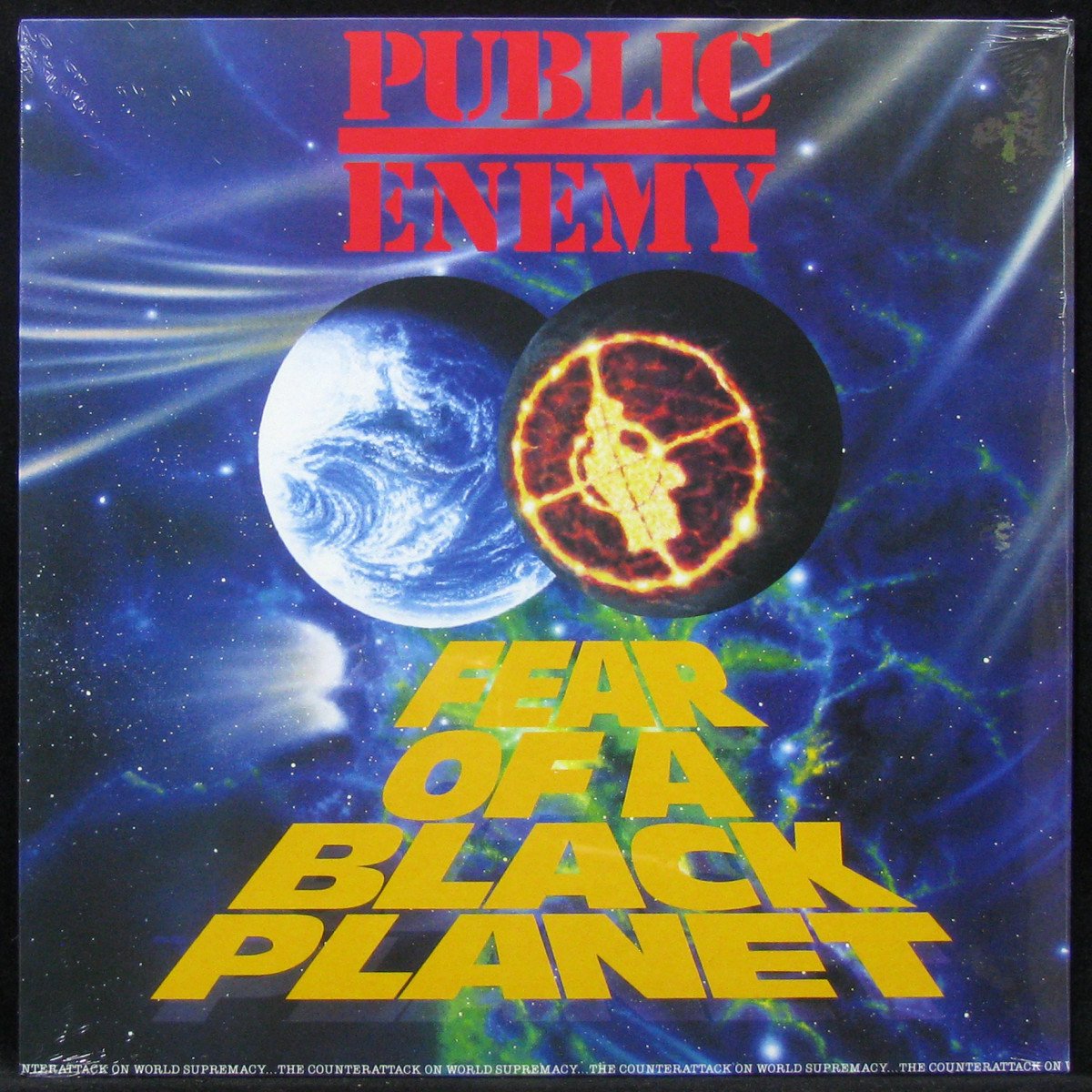 LP Public Enemy — Fear Of A Black Planet фото