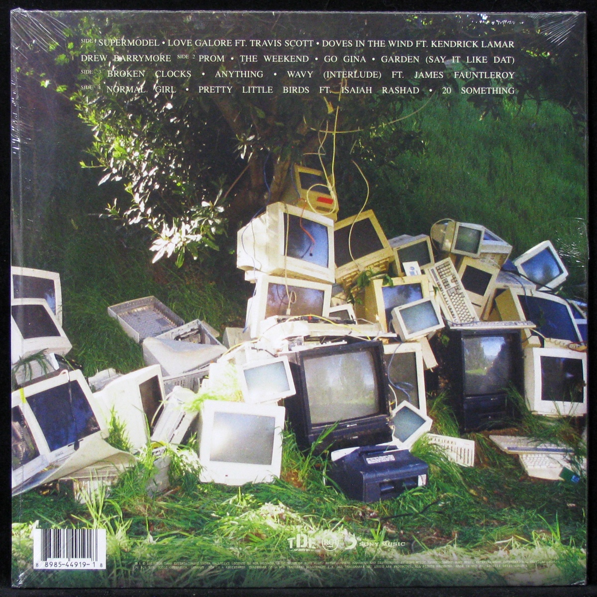 LP SZA — Ctrl (2LP, coloured vinyl, + booklet) фото 2