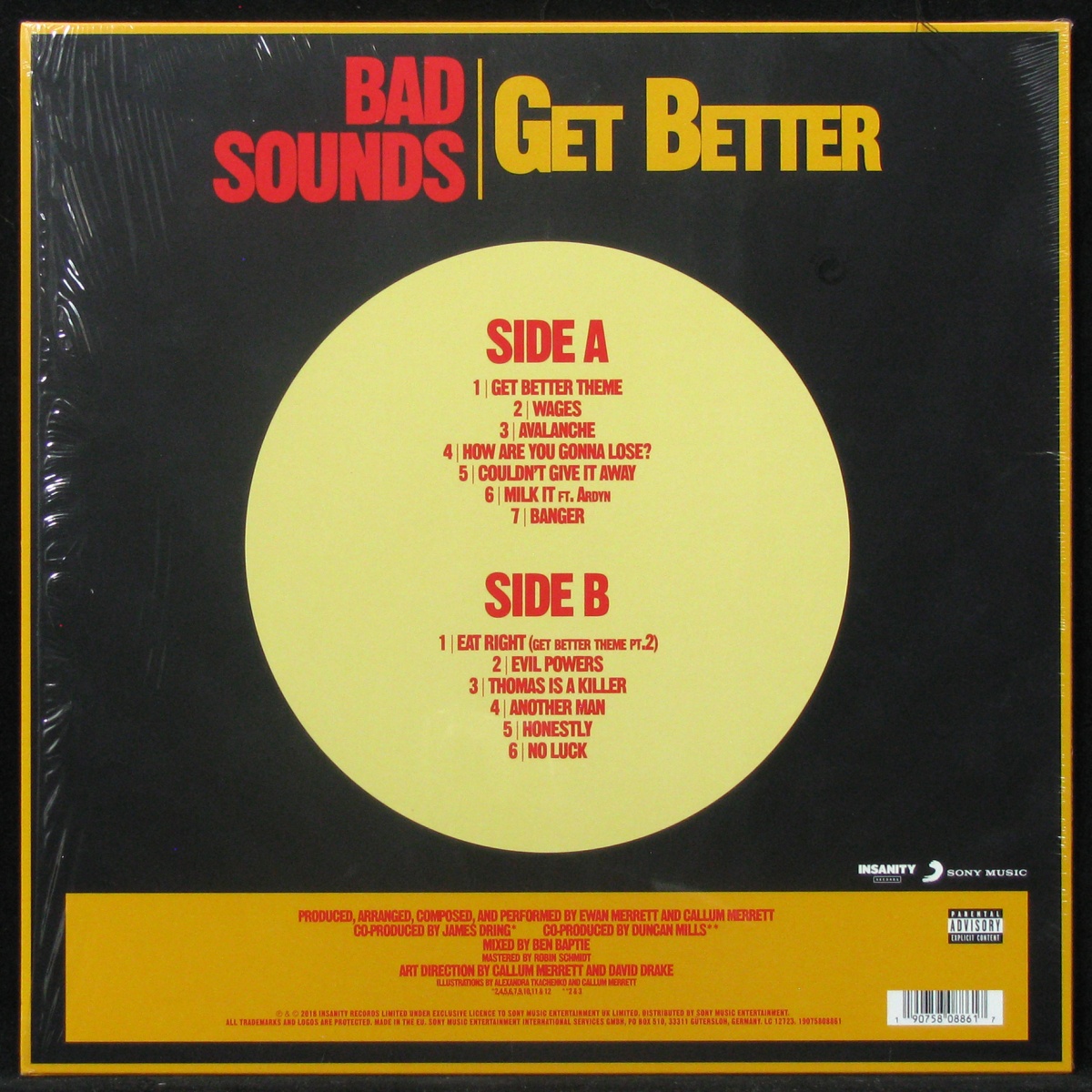 LP Bad Sounds — Get Better фото 2