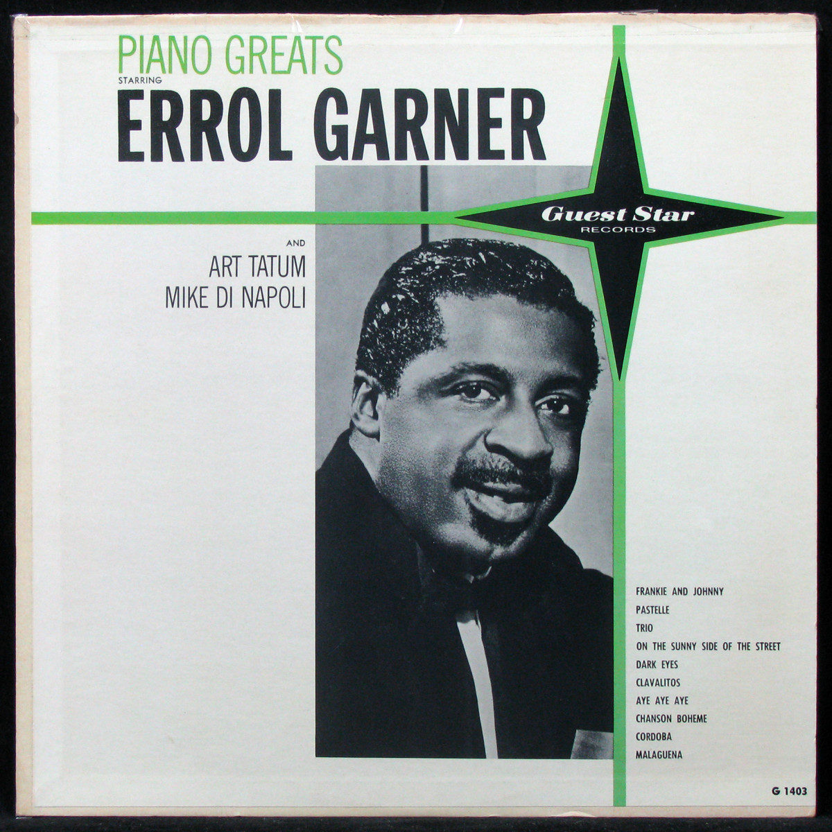 Пластинка Errol Garner / Art Tatum / Mike Di Napoli Piano Greats, 196