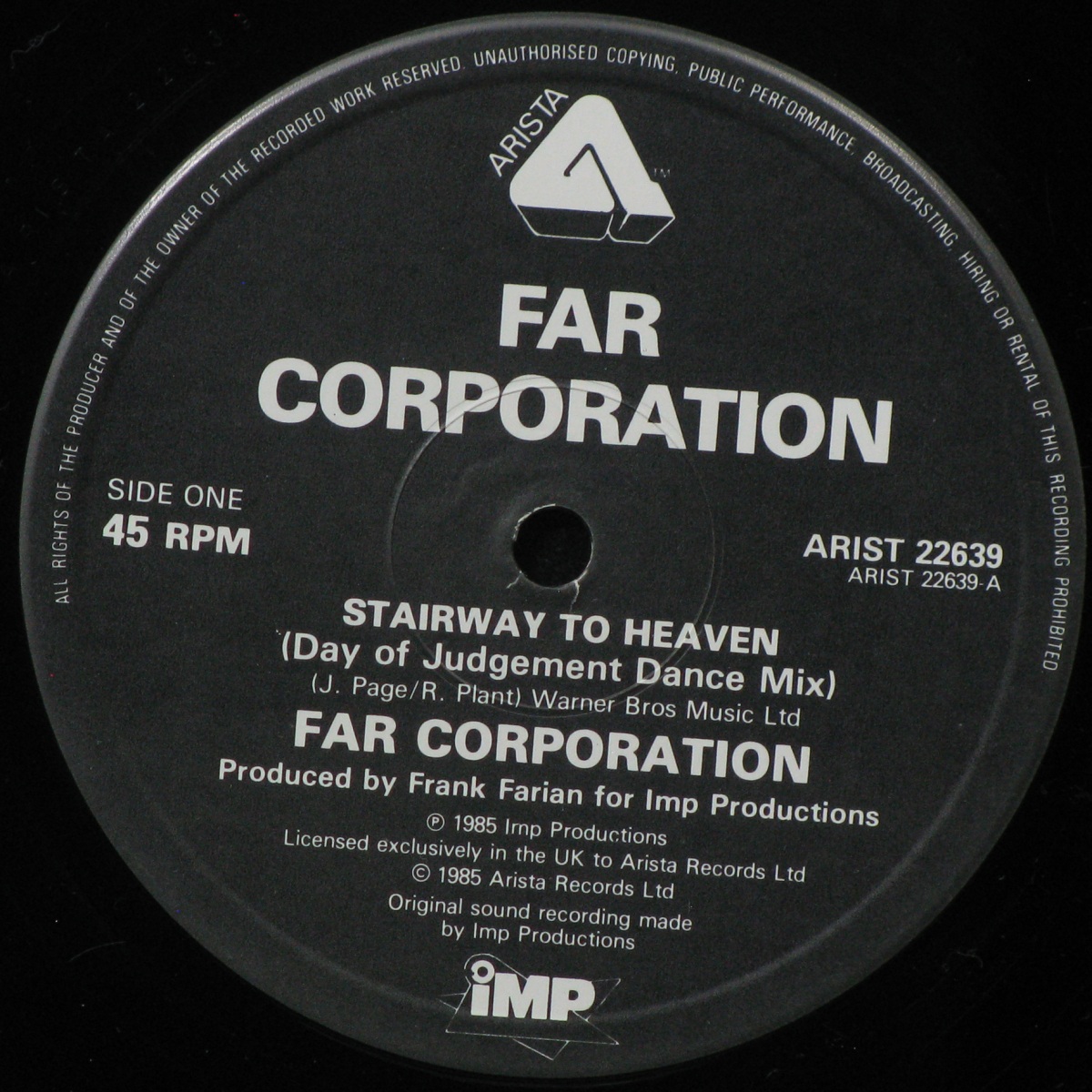 LP Far Corporation — Stairway To Heaven (The Day Of Judgement) (maxi) фото 2