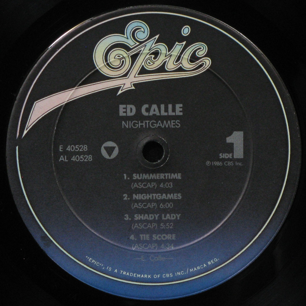 LP Ed Calle — Nightgames фото 2