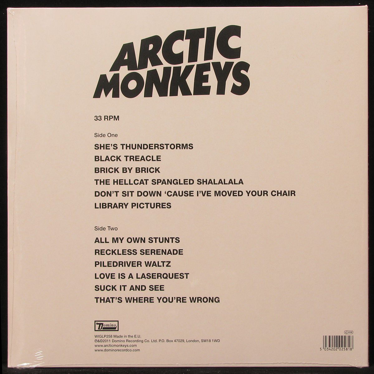 LP Arctic Monkeys — Suck It And See фото 2