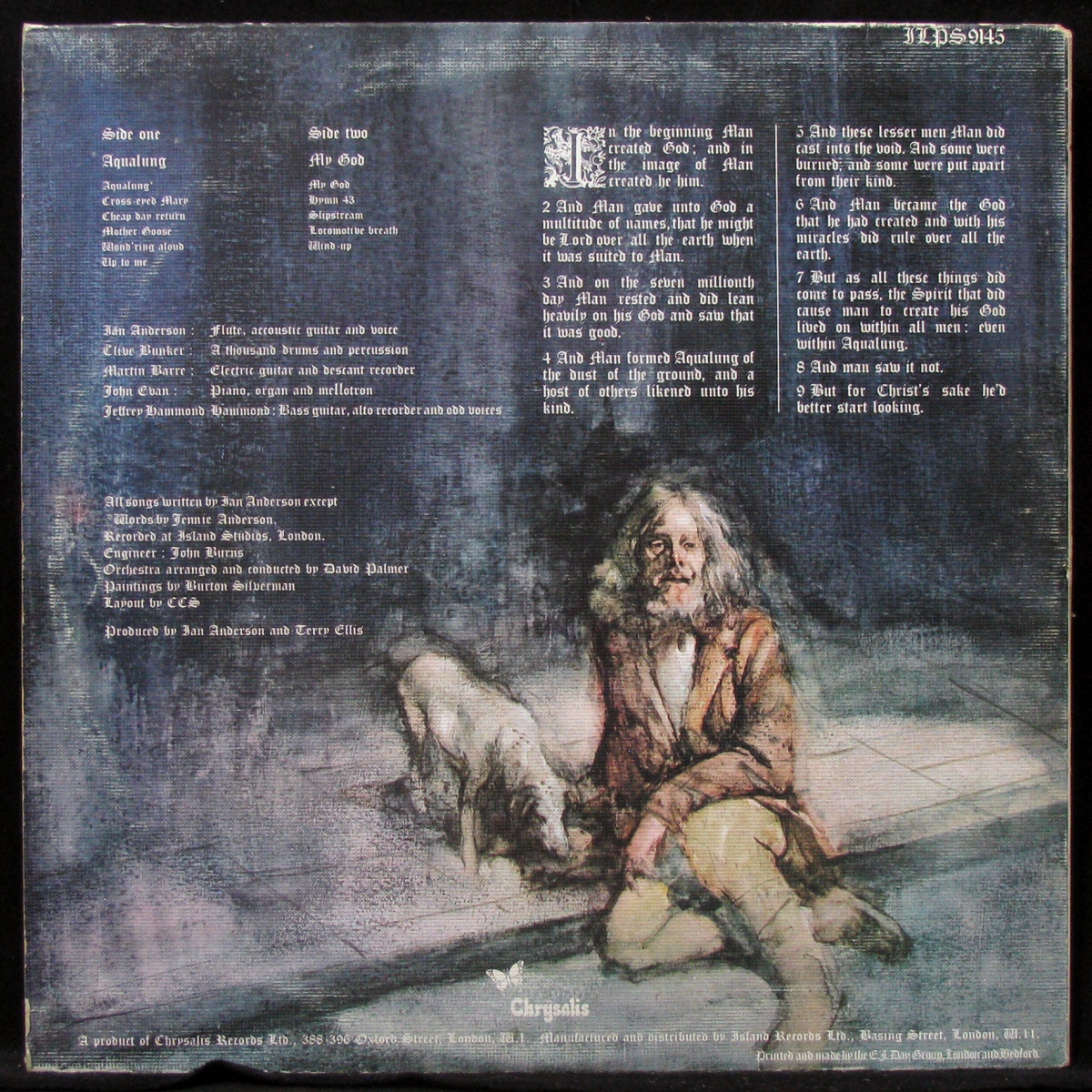 LP Jethro Tull — Aqualung фото 2