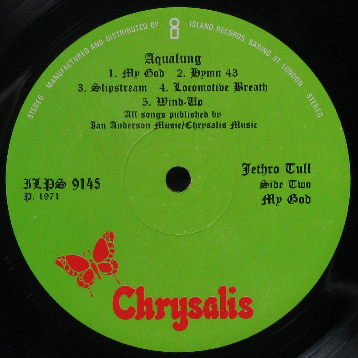 LP Jethro Tull — Aqualung фото 5