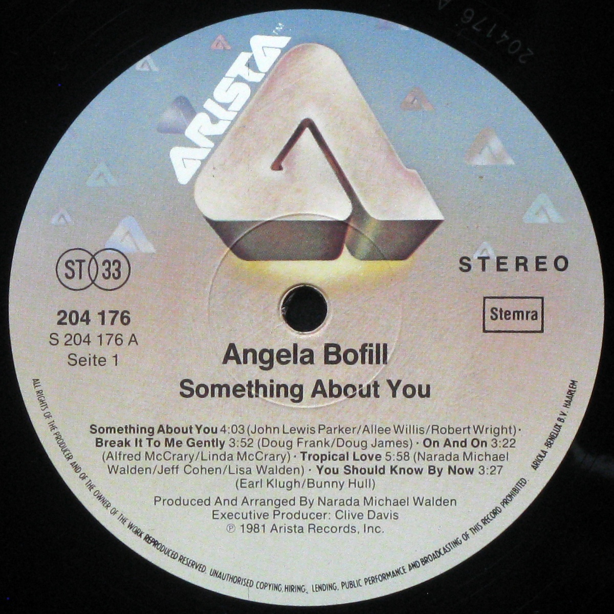LP Angela Bofill — Something About You фото 2