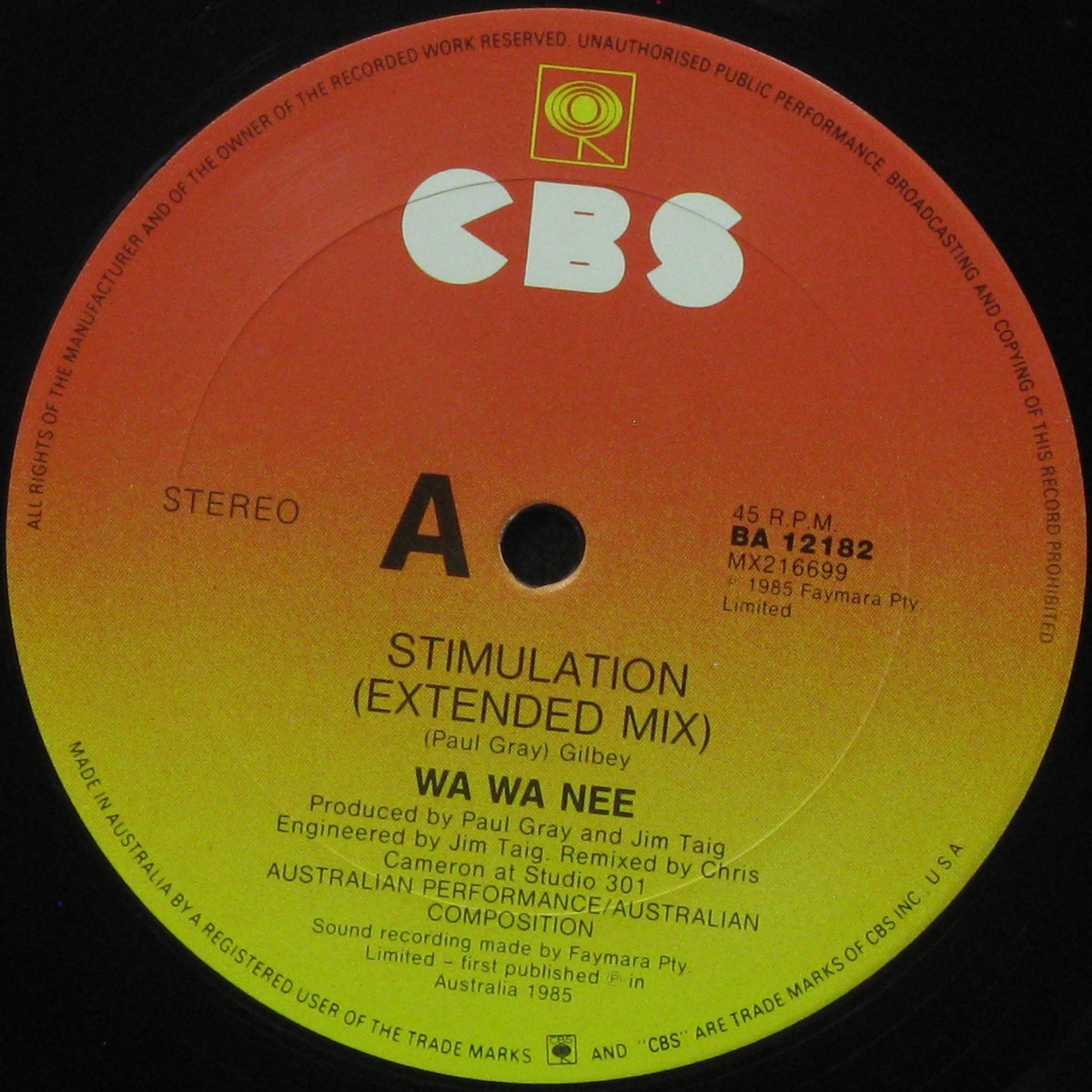 LP Wa Wa Nee — Stimulation (maxi) фото 2