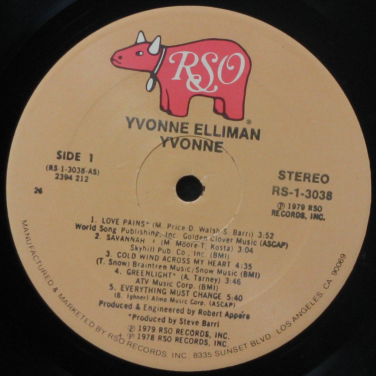 LP Yvonne Elliman — Yvonne фото 3