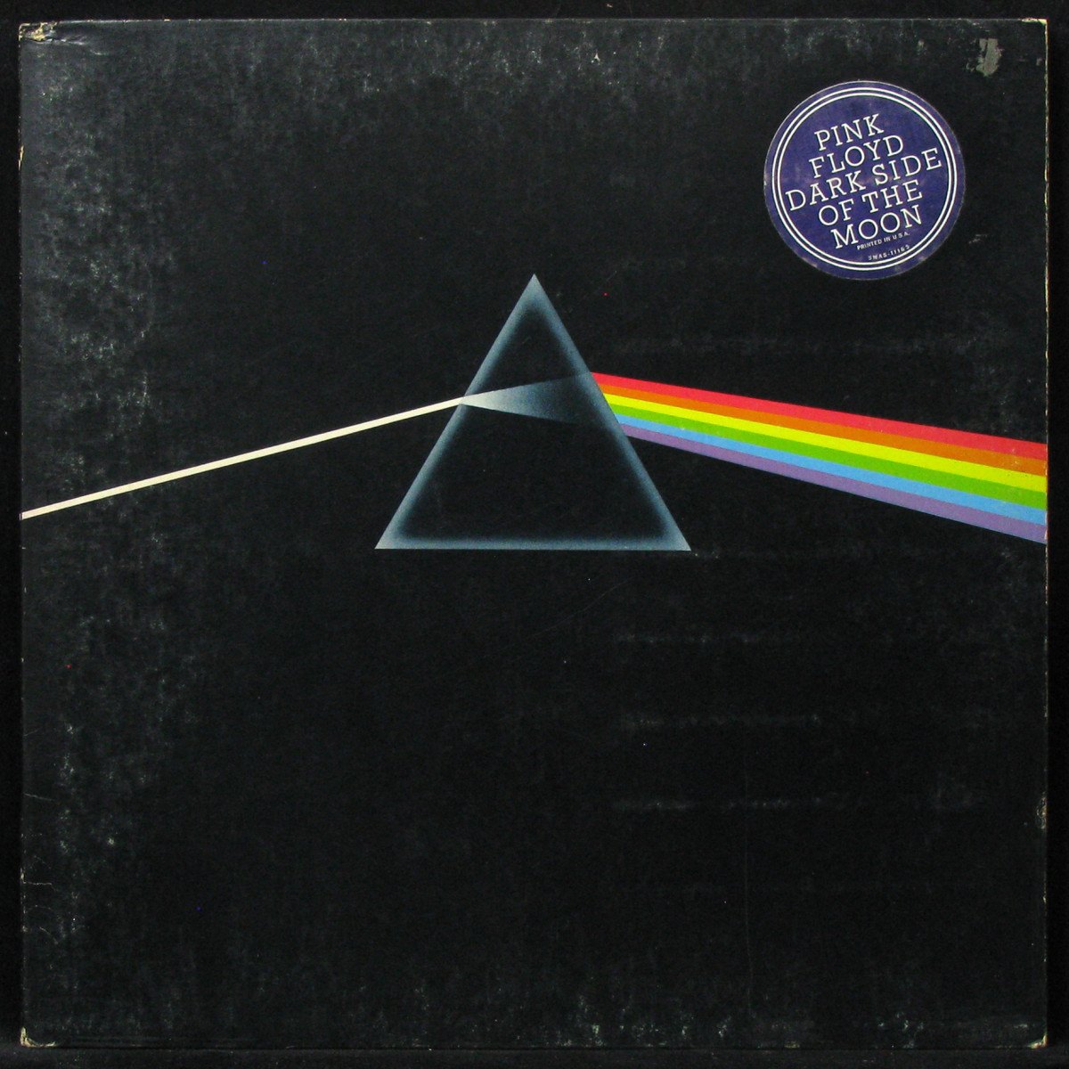 LP Pink Floyd — Dark Side Of The Moon (+ poster, + postcard) фото