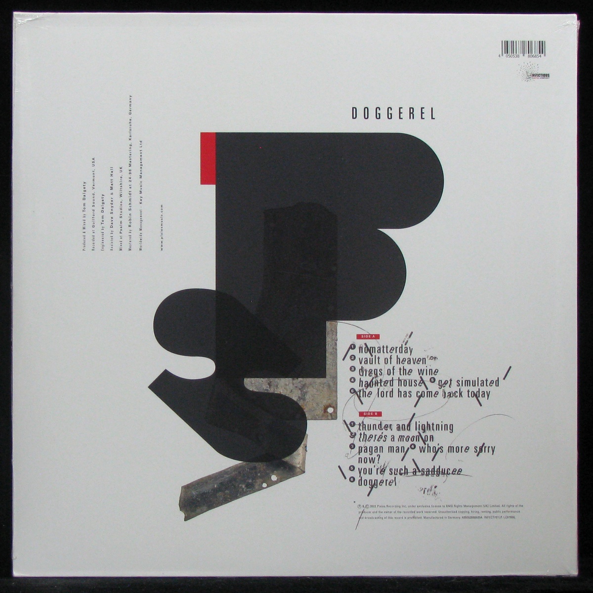 LP Pixies — Doggerel (coloured vinyl) фото 2