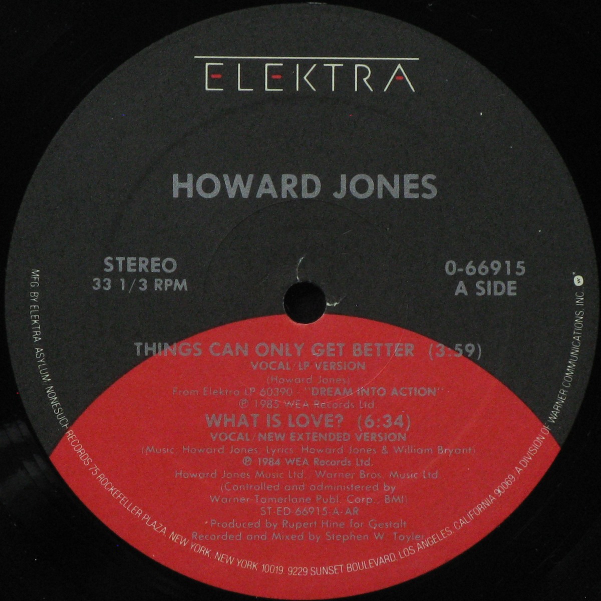 LP Howard Jones — Things Can Only Get Better фото 2
