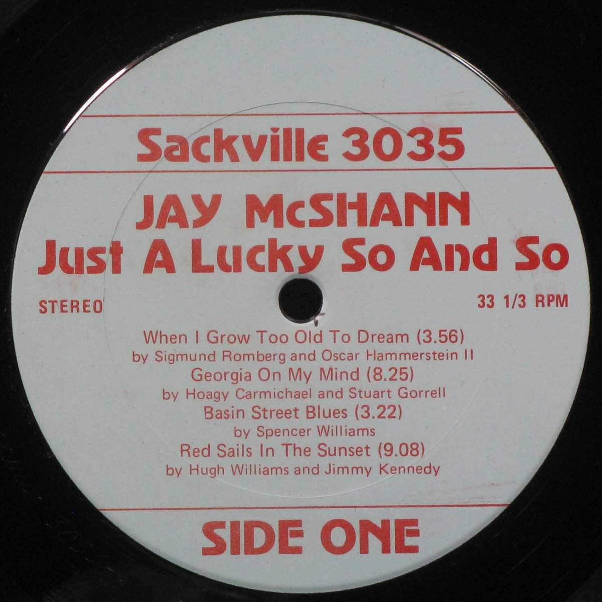 LP Jay McShann — Just A Lucky So And So фото 2