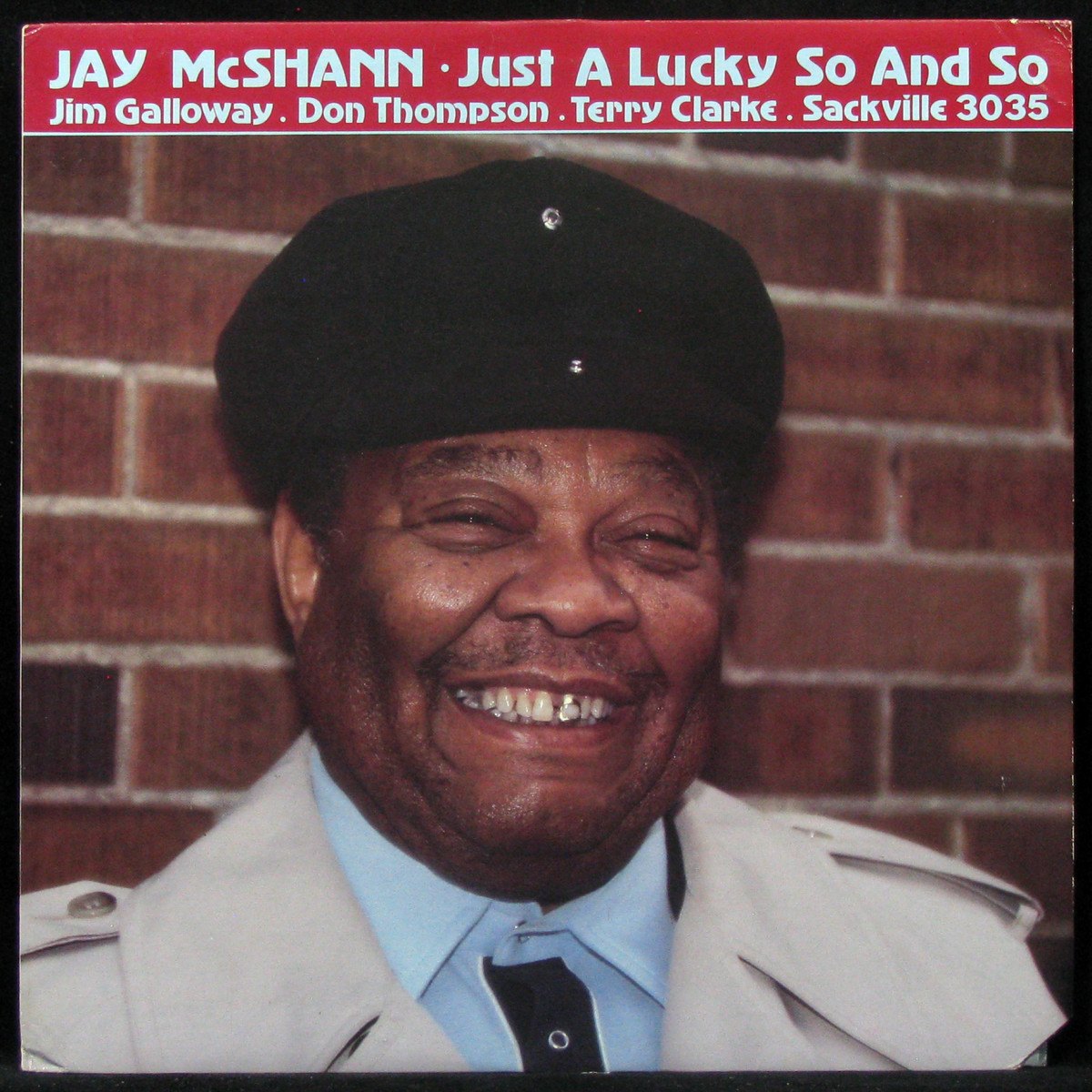 LP Jay McShann — Just A Lucky So And So фото