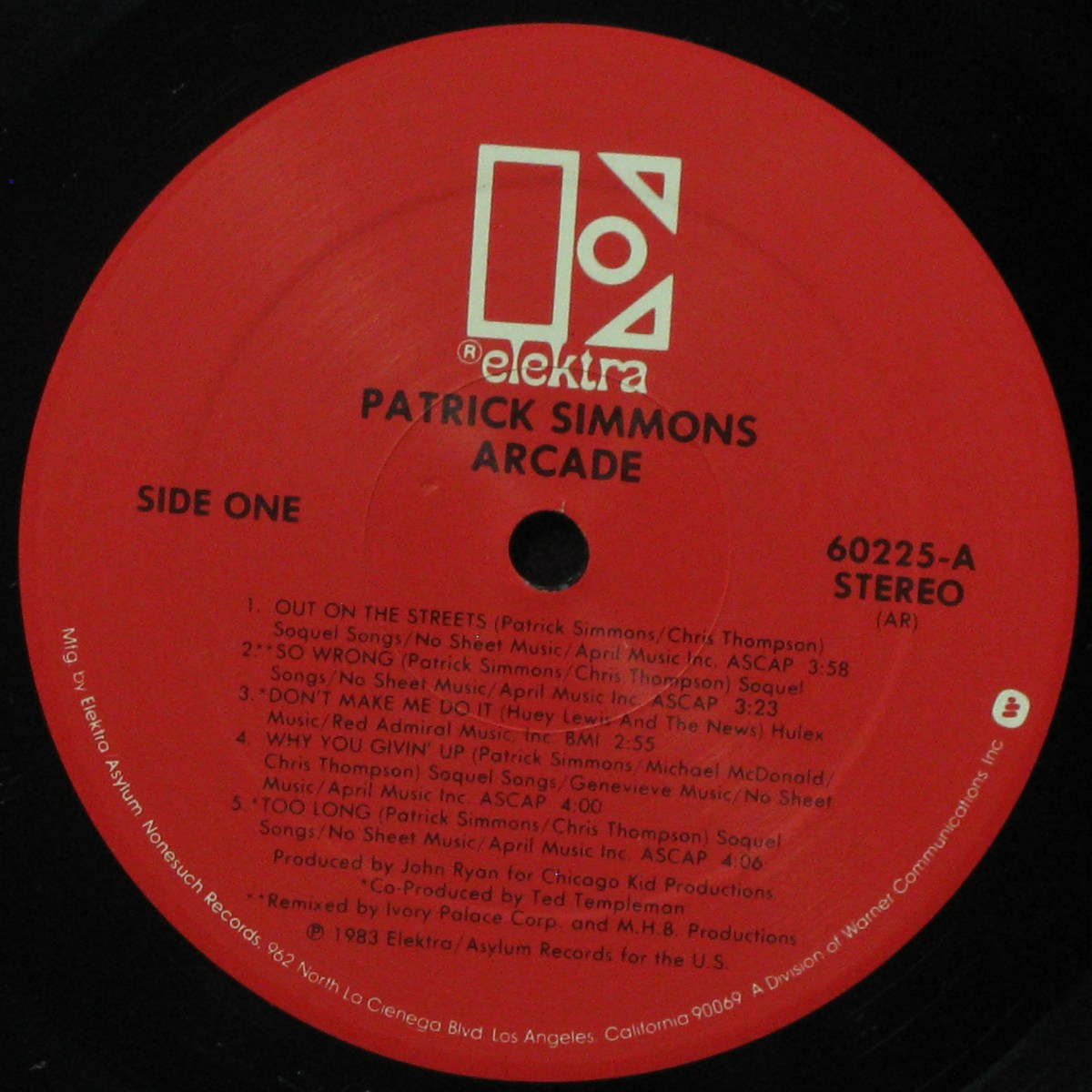 LP Patrick Simmons — Arcade фото 2