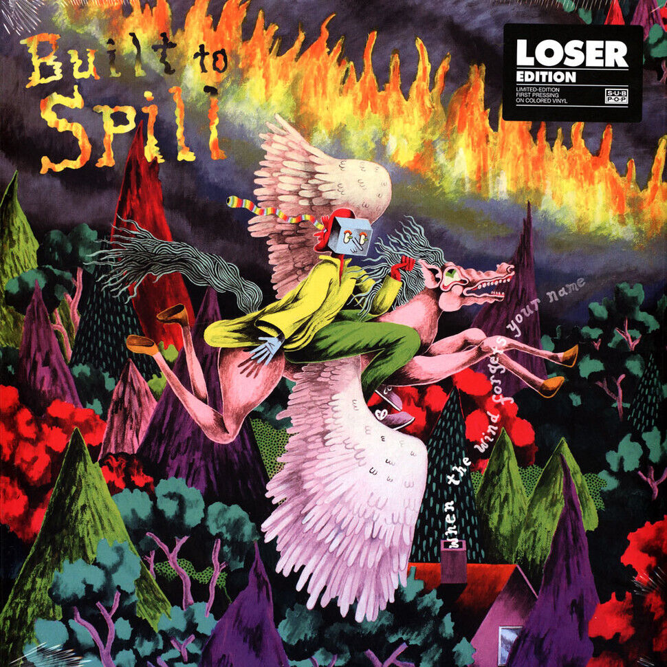 LP Built To Spill — When The Wind Forgets Your Name (coloured vinyl, + poster) фото