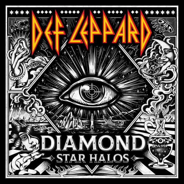 LP Def Leppard — Diamond Star Halos (2LP, coloured vinyl) фото