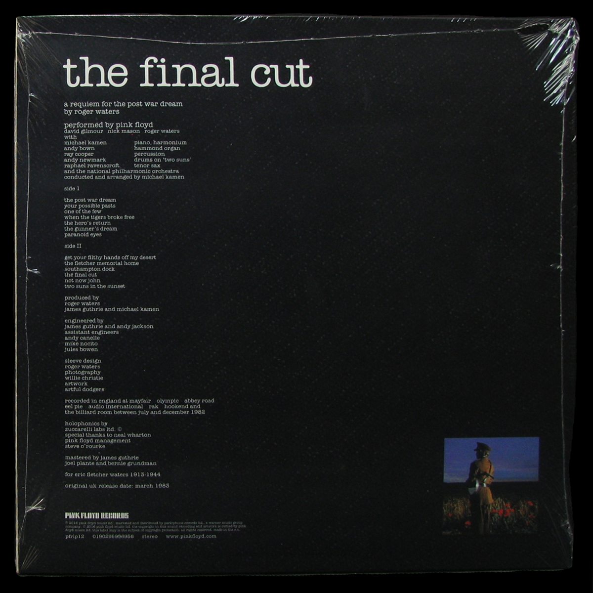 LP Pink Floyd — Final Cut фото 2