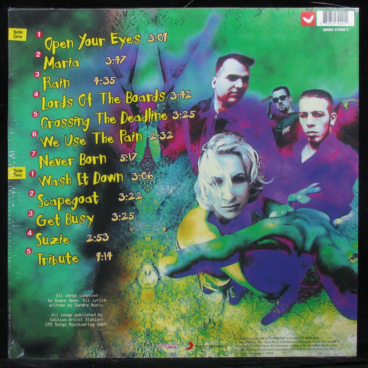 LP Guano Apes — Proud Like A God (coloured vinyl) фото 2