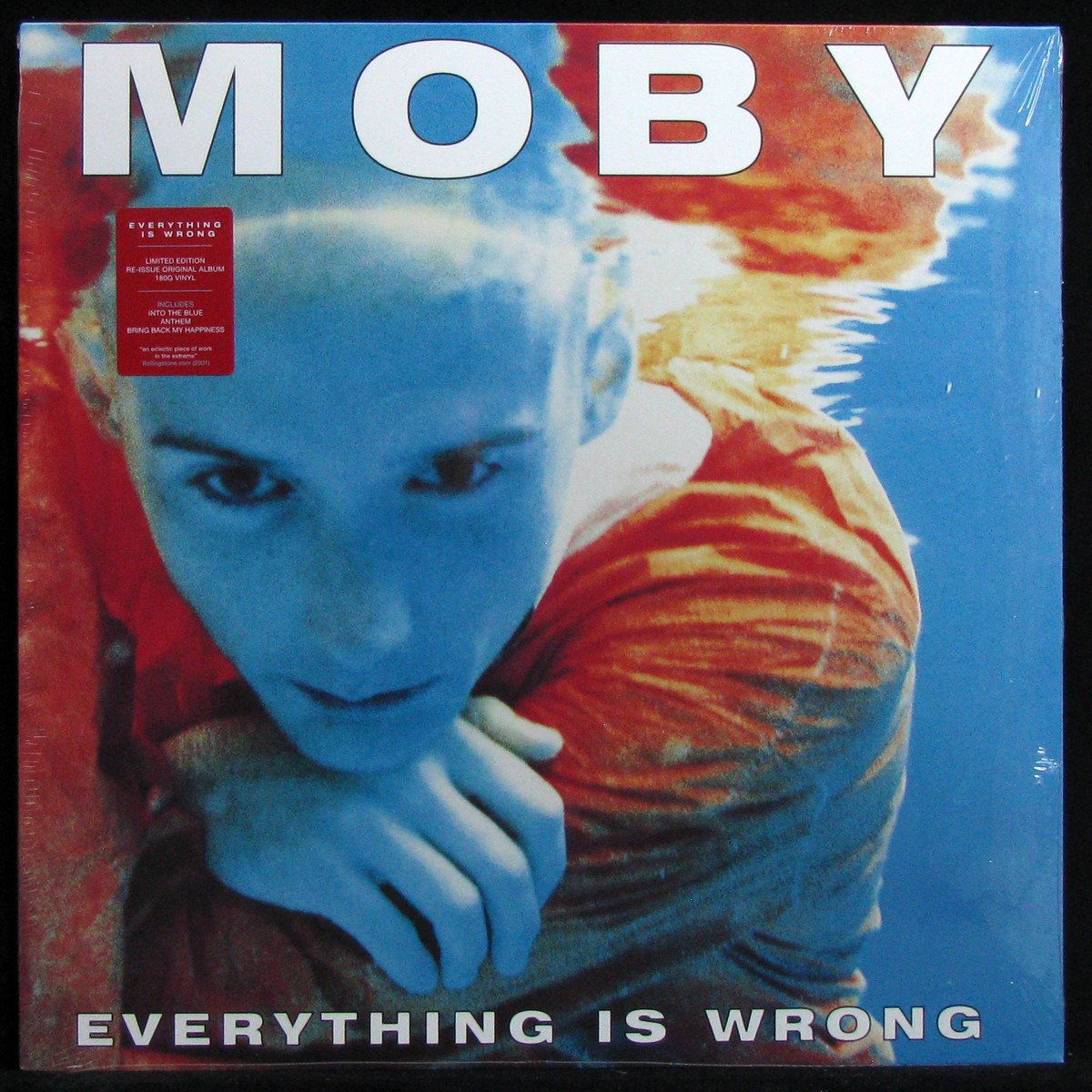 LP Moby — Everything Is Wrong фото