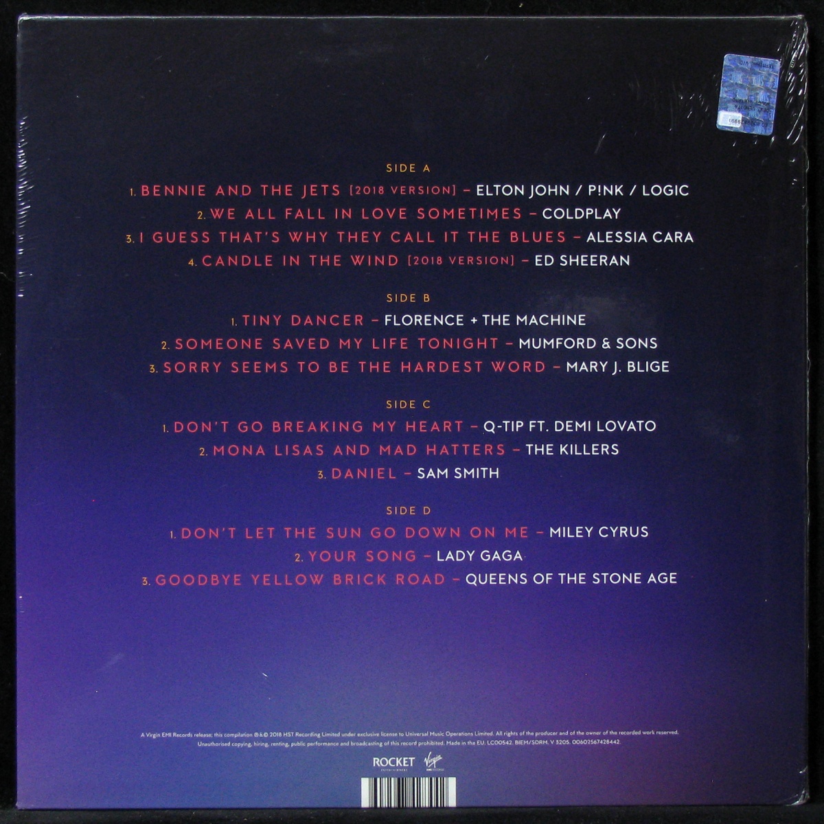 LP V/A — Revamp: Reimagining The Songs Of Elton John & Bernie Taupin (2LP) фото 2