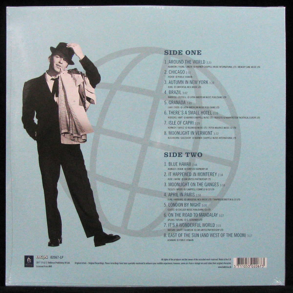 LP Frank Sinatra — Around The World With Frank фото 2