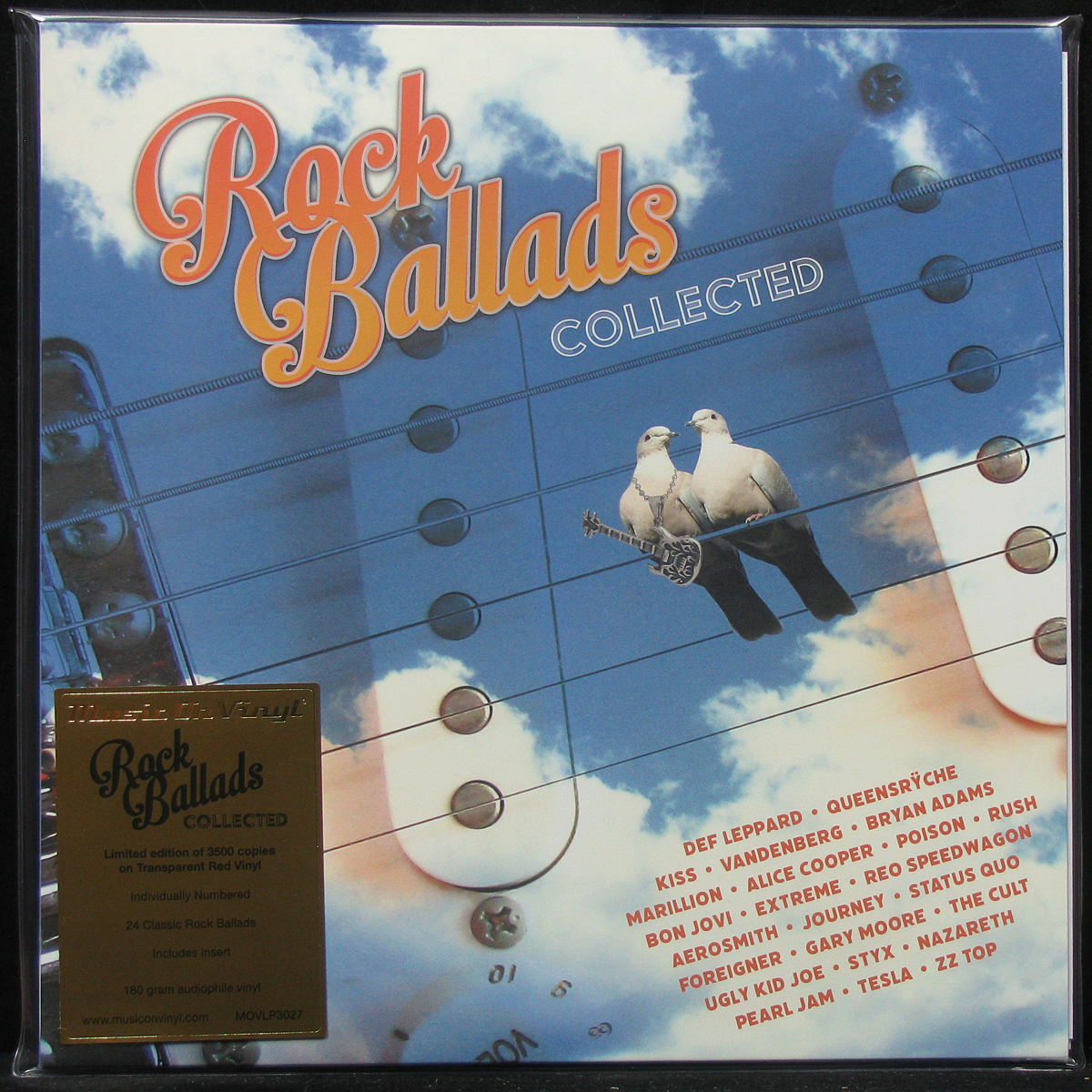 LP V/A — Rock Ballads Collected (2LP, coloured vinyl) фото