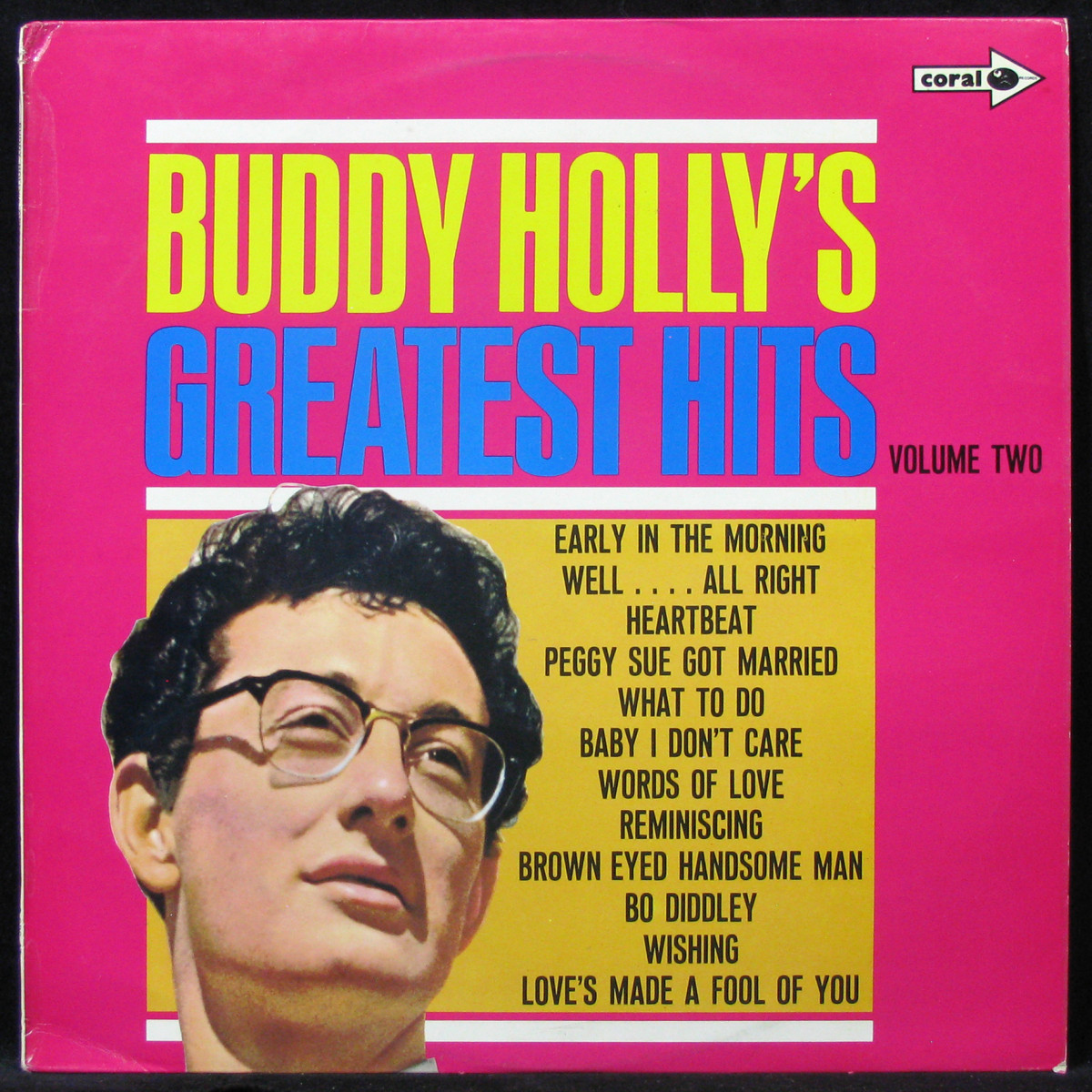 Пластинка Buddy Holly - Buddy Holly's Greatest Hits, 1972, EX+/EX+, арт ...