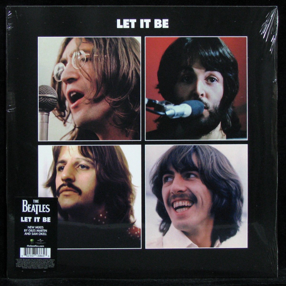 LP Beatles — Let It Be фото