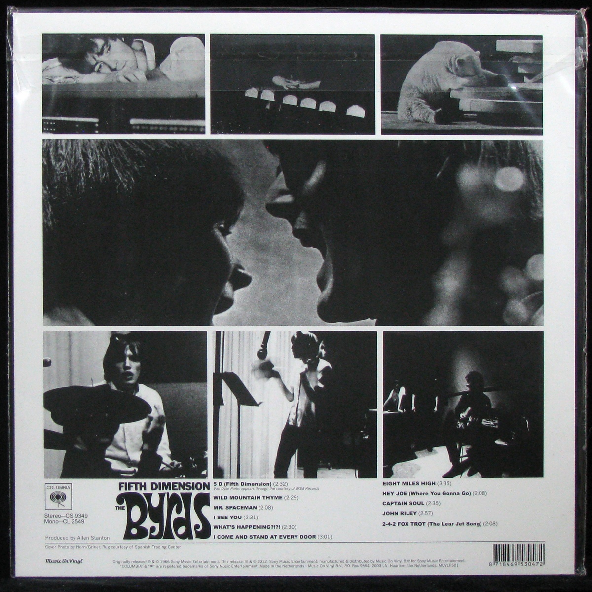 LP Byrds — Fifth Dimension фото 2