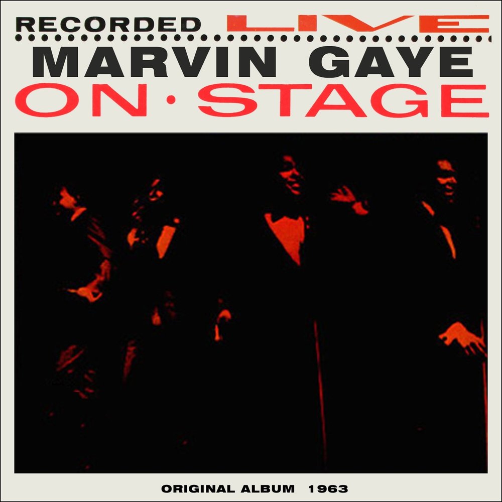 LP Marvin Gaye — Recorded Live On Stage фото