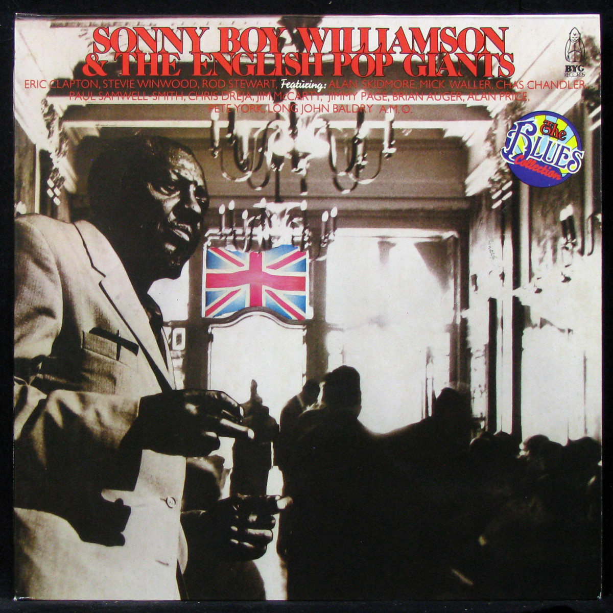 LP Sonny Boy Williamson — Sonny Boy Williamson & The English Pop Giants (2LP) фото