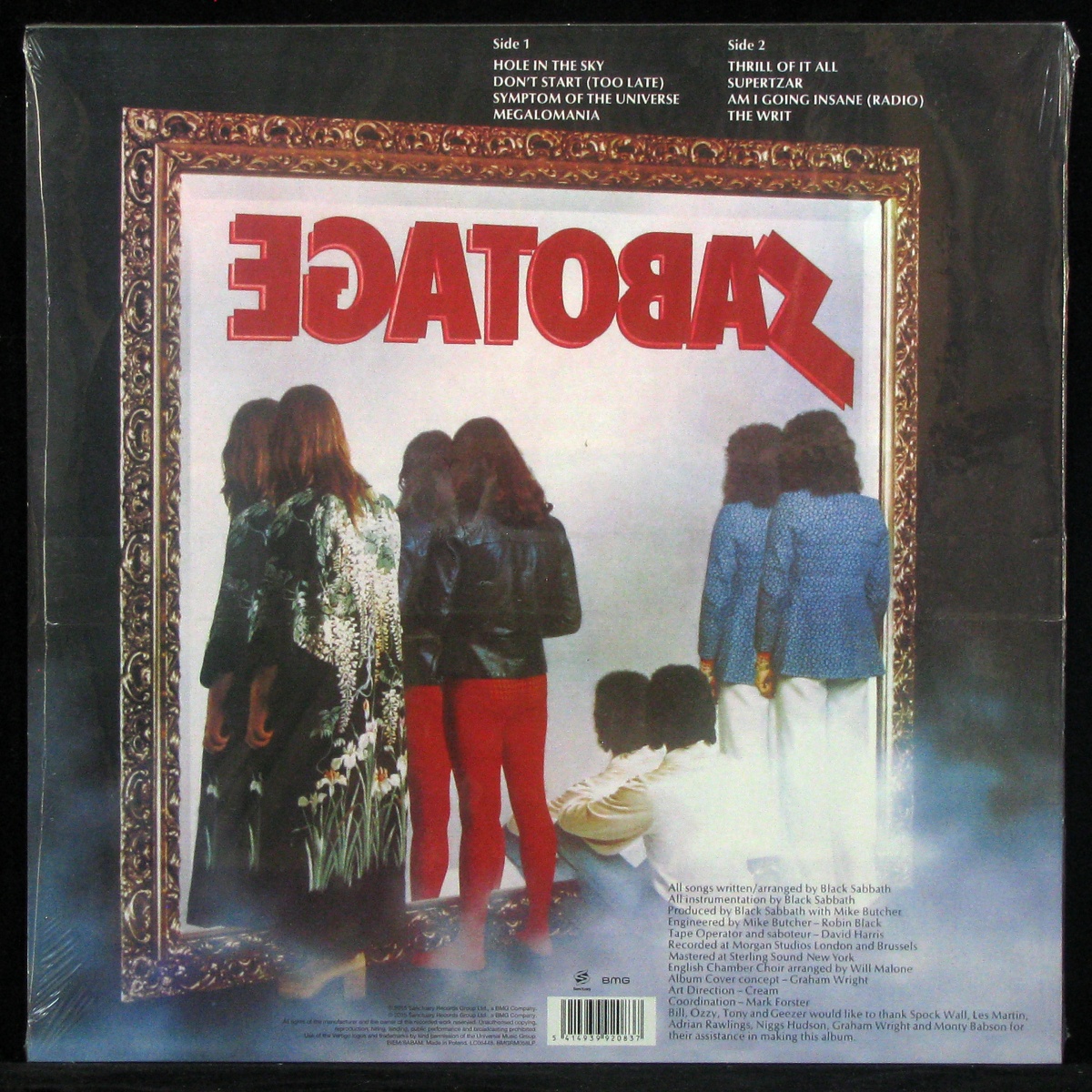 LP Black Sabbath — Sabotage фото 2