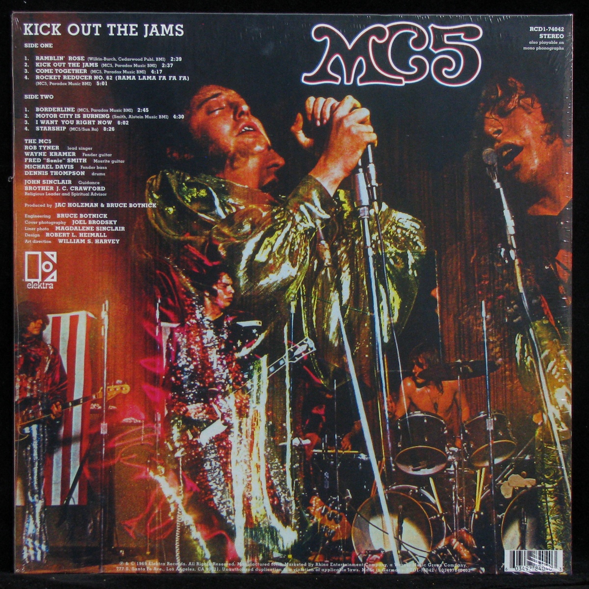 LP MC 5 — Kick Out The Jams (coloured vinyl) фото 2