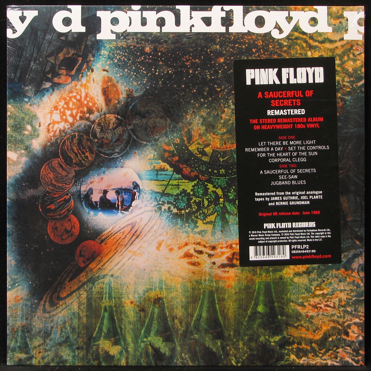 LP Pink Floyd — A Saucerful Of Secrets фото