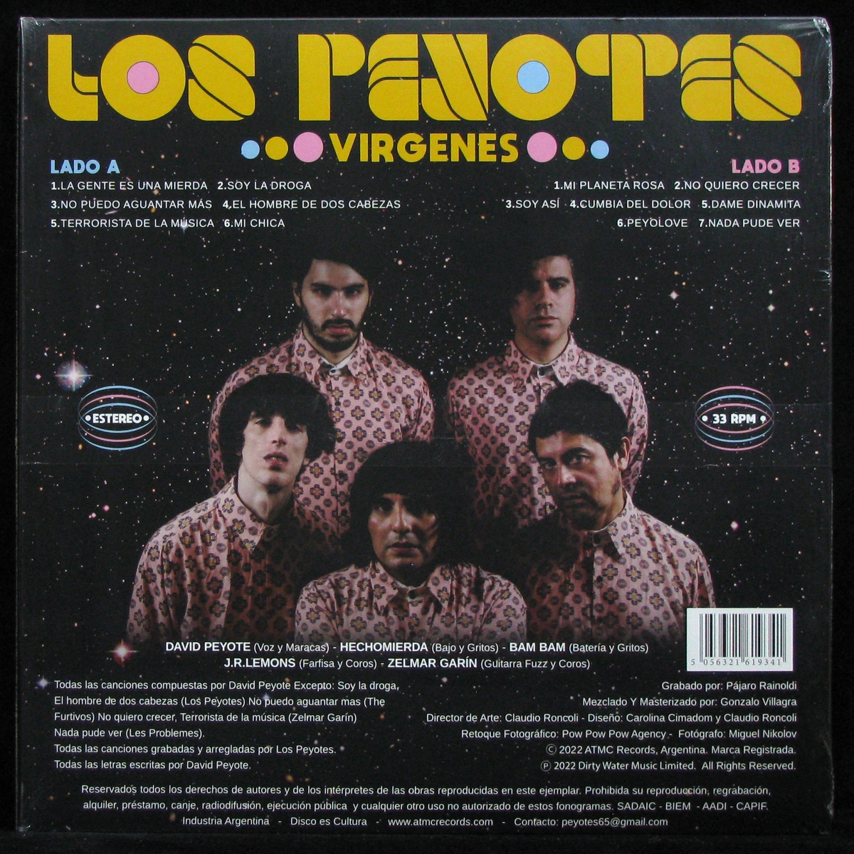 LP Los Peyotes — Virgenes фото 2