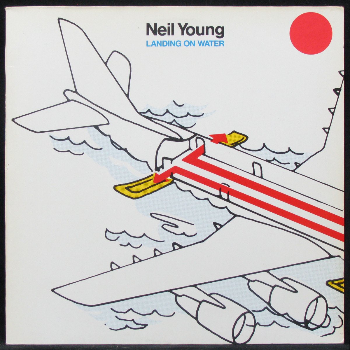 LP Neil Young — Landing On Water фото