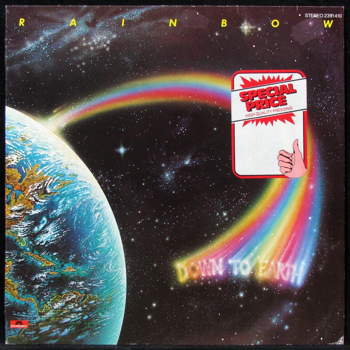 LP Rainbow — Down To Earth фото